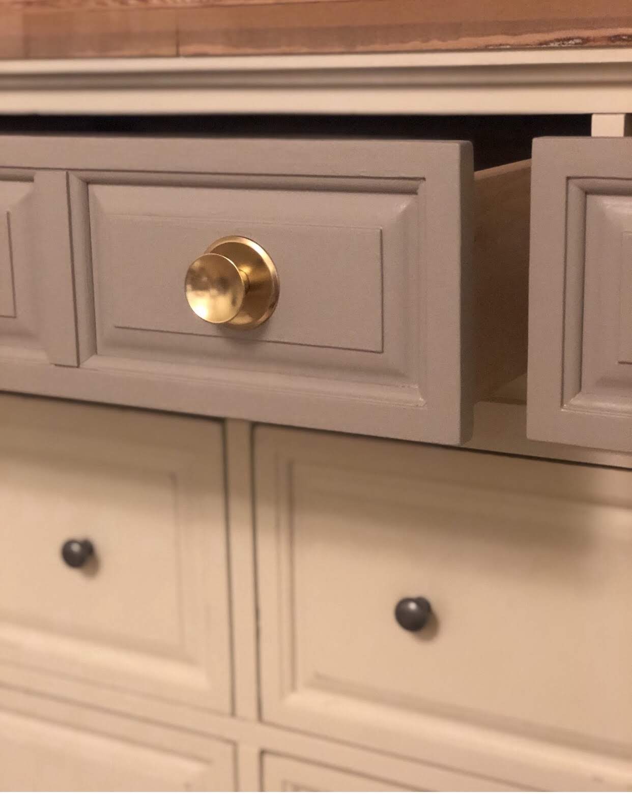 How I repurposed an old dresser and turned it into a beautiful built-in for my daughter's bedroom and completely transformed the space. Built in closets, interior dormer window, swiss coffee white paint, laminate wood floors, 1950 beach cottage